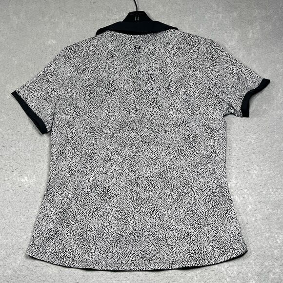 Under Armour Golf Polo Shirt Womens Large Short Sleeve New Eagle Swoop Playoff - Picture 7 of 13